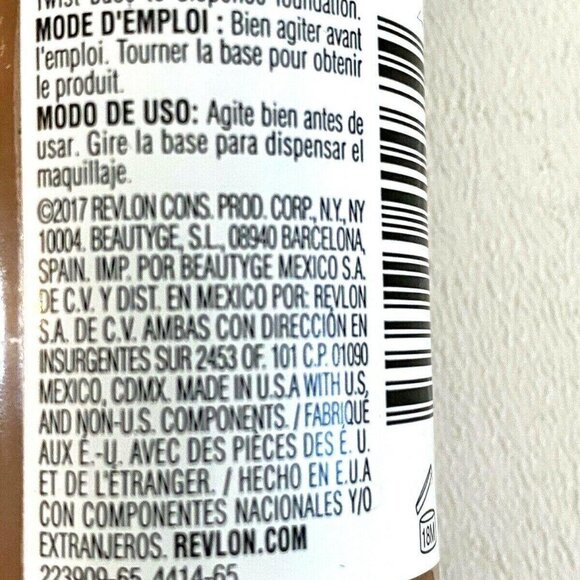 Revlon Photoready Insta-Filter Liquid Base Foundation Mocha 450 New - Picture 5 of 5